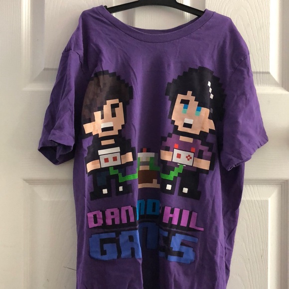 Dan And Phil Games T-Shirt - Picture 1 of 2